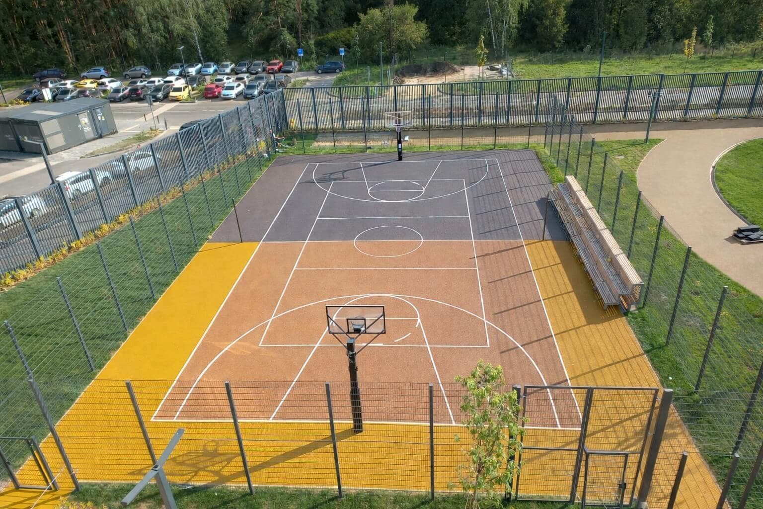 Преимущества покрытия для баскетбольной площадки